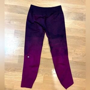 Lululemon Ebb to Train Tight, Size 10, Purple